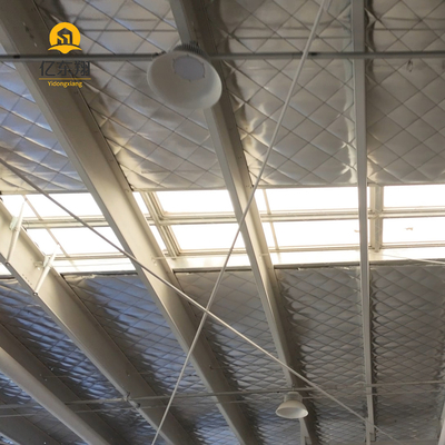 Hot Dip Galvanized Steel Structure Workshop Customizable Size