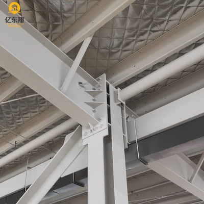 Hot Dip Galvanized Steel Structure Workshop Customizable Size
