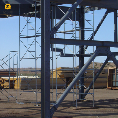 Custom Steel Structure Workshop with Glass Wool Panels