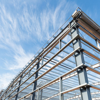 Custom Light Steel Frame Commercial Building with Sandwich Panel
