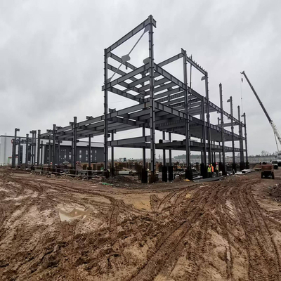 Custom Light Steel Frame Commercial Building with Sandwich Panel
