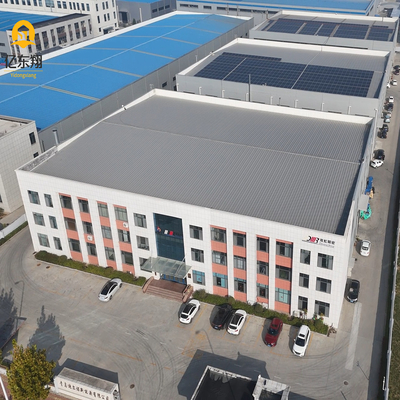 Modern Steel Structure Building with Welded H Columns