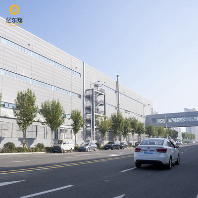 Sustainable Eco Friendly Steel Structure Building Customized With Aluminum Alloy Windows