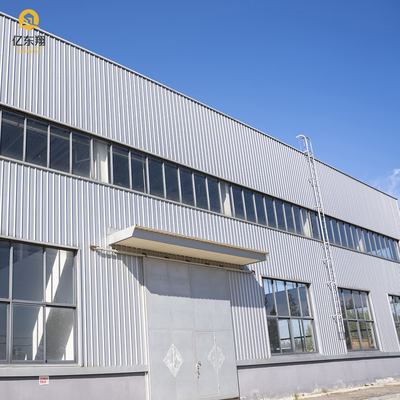 Sustainable Eco Friendly Steel Structure Building Customized With Aluminum Alloy Windows