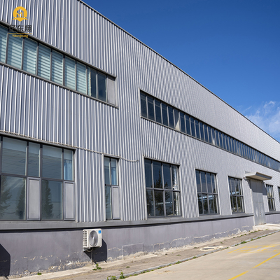 Sustainable Eco Friendly Steel Structure Building Customized With Aluminum Alloy Windows