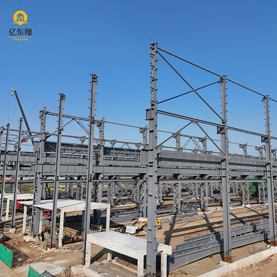 Eco Friendly Steel Structure Prefab Building With Bolt Connection / Aluminum Alloy Window