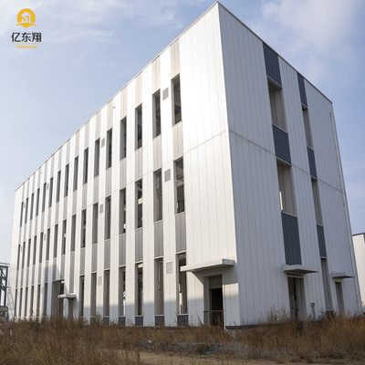 Eco Friendly Steel Structure Prefab Building With Bolt Connection / Aluminum Alloy Window