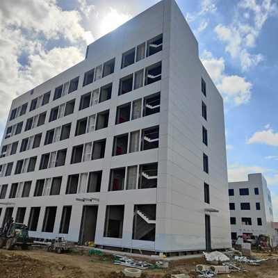 Prefabricated Steel Structure Building with PU Sandwich Panel