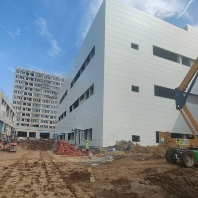 Prefabricated Steel Structure Building with PU Sandwich Panel