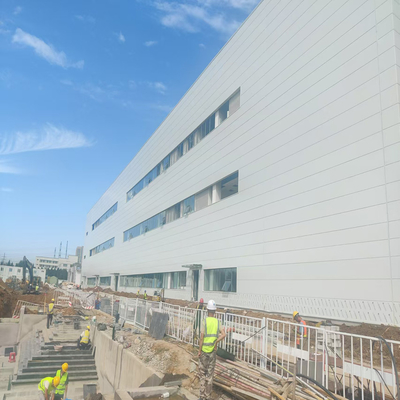Prefabricated Steel Structure Building with PU Sandwich Panel