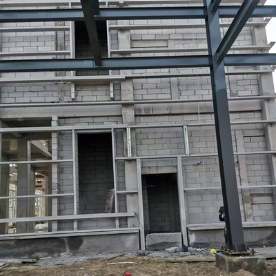 Prefabricated Steel Structure Building with Sandwich Panel Roofing