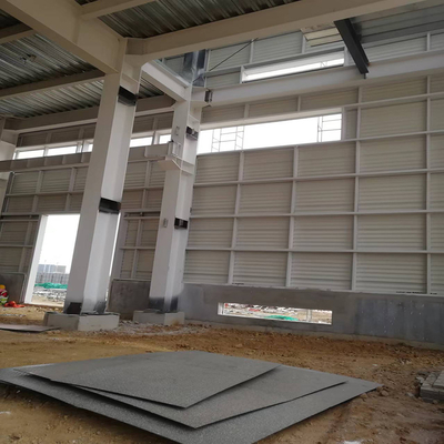 Modern Steel Structure Building with Sandwich Panel Roofing