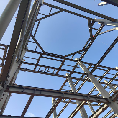 Modern Prefab Steel Storage Buildings with Sandwich Panel Roof