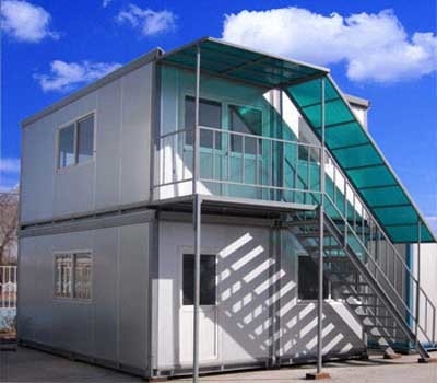Prefab Residential Container Homes with Q355 Steel Frame