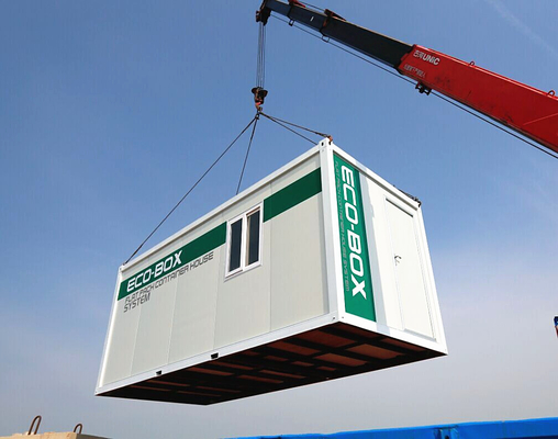 Q355 Q235 Modular Container Buildings for Hotels with Glass Wool Panels