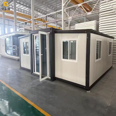Prefab Steel Frame Expandable Container House with Sandwich Panels