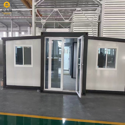Prefab Steel Frame Expandable Container House with Sandwich Panels