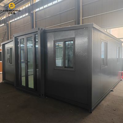 Foldable Steel Container House Expandable for Commercial Use