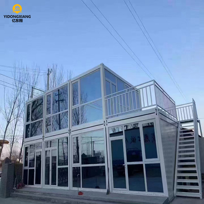 Modular Prefabricated Container House with Steel Frame and Sandwich Panel
