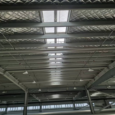 Prefab Steel Structure Factory Workshop Q235 Q355 High Durability
