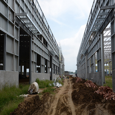 Custom Steel Frame Factory Warehouse Q355B Structure