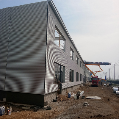 Pre Engineered Steel Structure Factory Building Q235 Q355