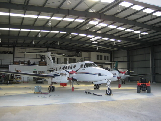 Q235B Q345B Steel Structure Aircraft Hangar with Earthquake Level 6 Resistance