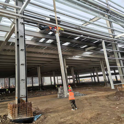 Custom Steel Hangar Warehouse with Q235B Q345B Frame