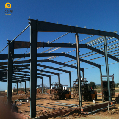 Prefab Metal Airplane Hangar with Hot-Dipped Galvanized Steel Frame