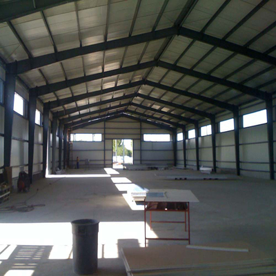 Prefab Metal Airplane Hangar with Hot-Dipped Galvanized Steel Frame