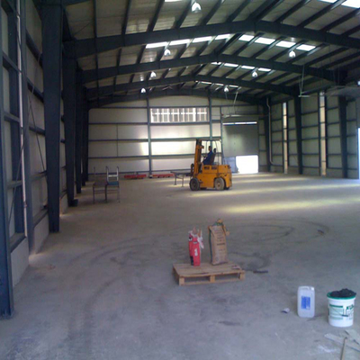Prefab Metal Airplane Hangar with Hot-Dipped Galvanized Steel Frame