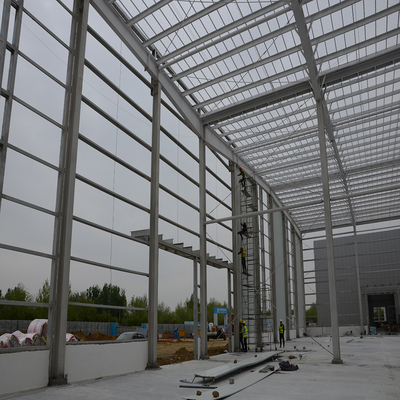 Large Span Steel Structure Shed with Q235 Q345 High Strength Steel