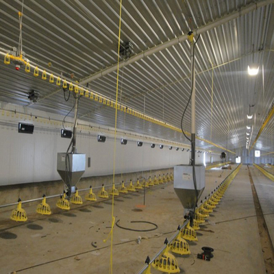 H Beam Steel Structure Poultry House with Q235 Q345 Frame