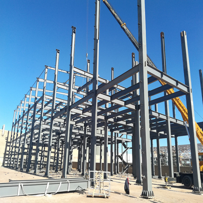 H Beam Steel Structure Poultry House with Q235 Q345 Frame