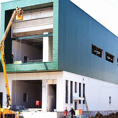 Custom Q355B Steel Commercial Building for Showrooms and 4S Shops