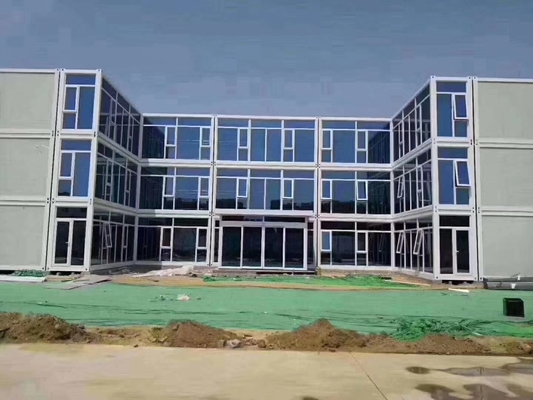 Custom Q355B Steel Commercial Building for Showrooms and 4S Shops
