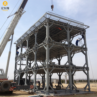 Prefabricated Steel Construction Building with Sandwich Panel Cladding