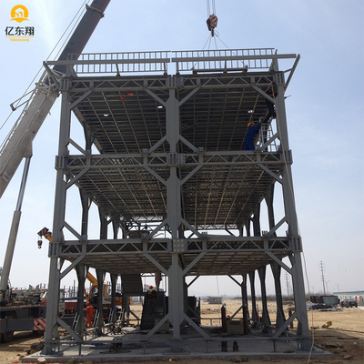 Prefabricated Steel Construction Building with Sandwich Panel Cladding
