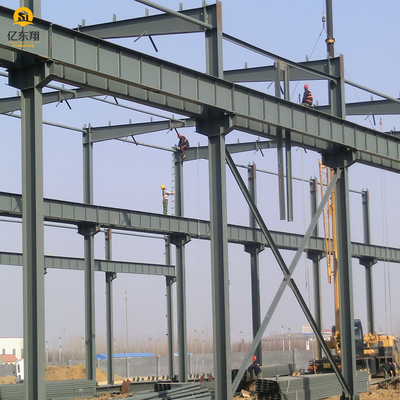 Prefabricated Steel Frame Warehouse Building for Industrial Use