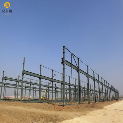 Prefabricated Steel Frame Warehouse Building for Industrial Use