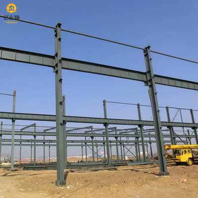 Prefabricated Steel Frame Warehouse Building for Industrial Use