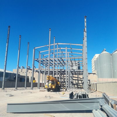 Prefabricated Steel Frame Warehouse Building for Industrial Use