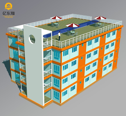 Prefabricated Multi Storey Steel Building with Q355B/Q235B Structure