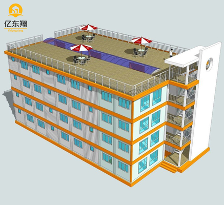 Prefabricated Multi Storey Steel Building with Q355B/Q235B Structure