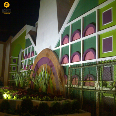 Multi Storey Steel Building Painted or Galvanized Custom Design