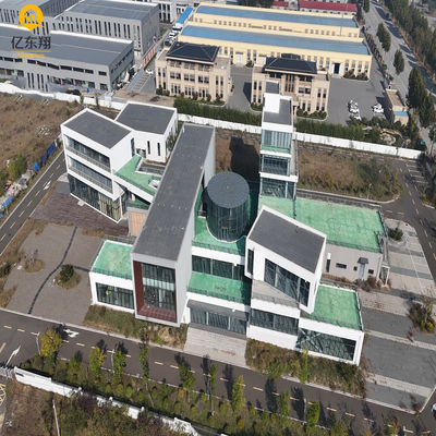 Shot Blasting Level SA 2.5 Prefabricated Steel Warehouse with Fire Retardant Materials Used Durable and Storage Solution