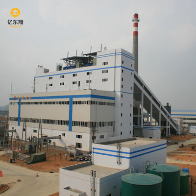 SA 2.5 Shot Blasting Level Steel Structure Warehouse Industrial Design Style Fire Retardant Materials Used for Fire Safety