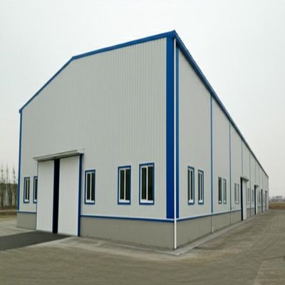 Durable Sandwich Panel Wall Prefabricated Steel Warehouse for Large-scale Storage