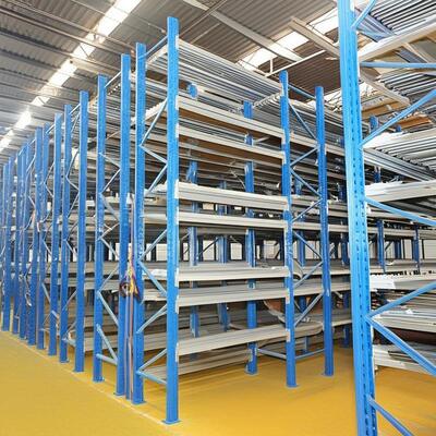 Floor Deck Metal Structure Storage Providing Strong Structural Support and Versatile Storage Configurations for Industry