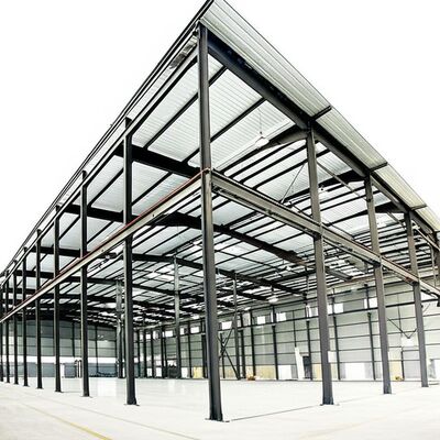 AWS D11 Welding Standard Steel Structure Warehouse with Floor Deck Designed to Meet Customers Requirements Durable and Construction